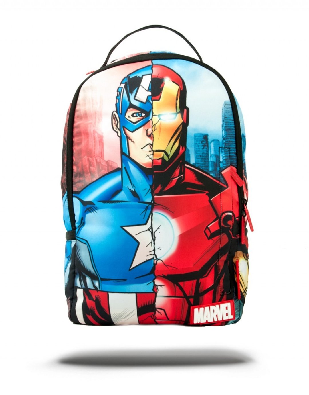 【SPRAYGROUND】DLX MARVEL 联名系列 Civil War 英雄内战潮流笔电后背包 - 电脑包 - 其他材质 多色