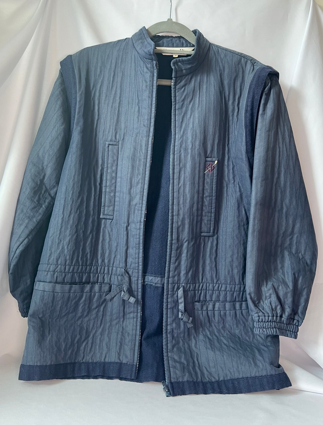 DIOR vintage jacket vest 2 ways 外套 背心 2种穿法 日本中古 - 女装休闲/机能外套 - 其他材质 蓝色