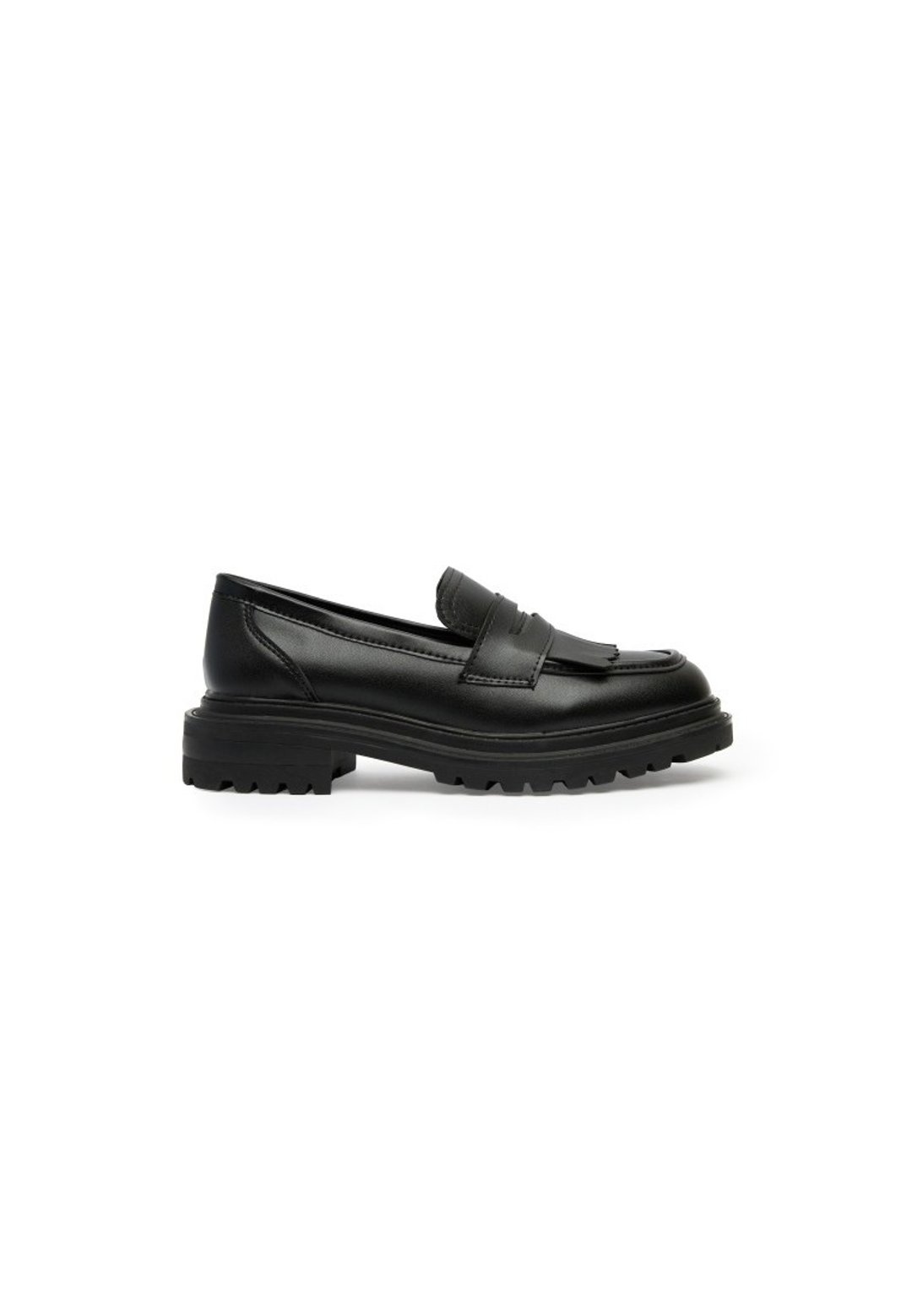 香港品牌 Keva Loafers 增高乐福鞋 - 女款休闲鞋 - 环保材料 黑色