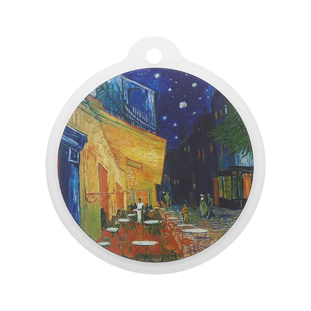 硅胶隔热垫-梵谷 夜晚露天咖啡座 - 餐垫/桌巾 - 硅胶 