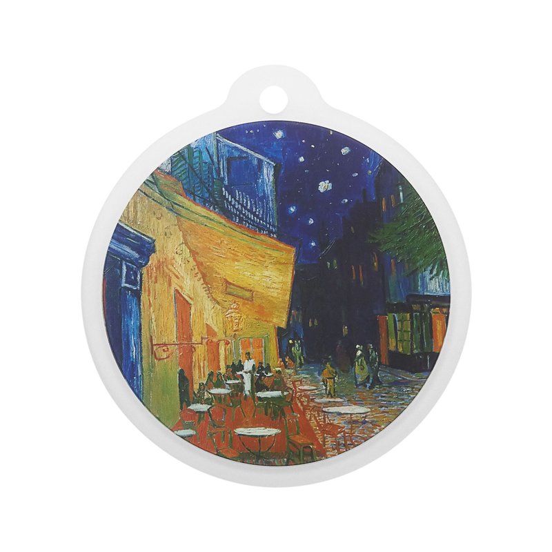 硅胶隔热垫-梵谷 夜晚露天咖啡座 - 餐垫/桌巾 - 硅胶 