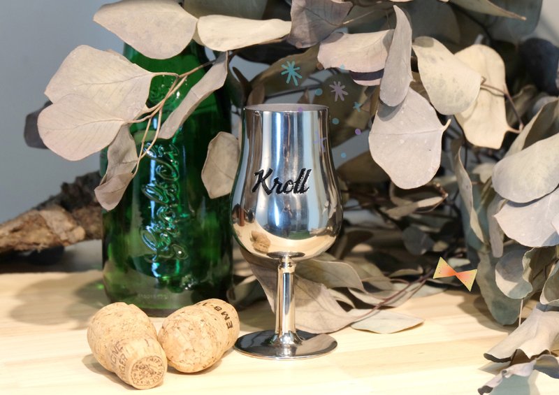 新品上市优惠~【KROLL】纯钛闻香杯 威士忌品酒杯 - 茶具/茶杯 - 其他金属 银色