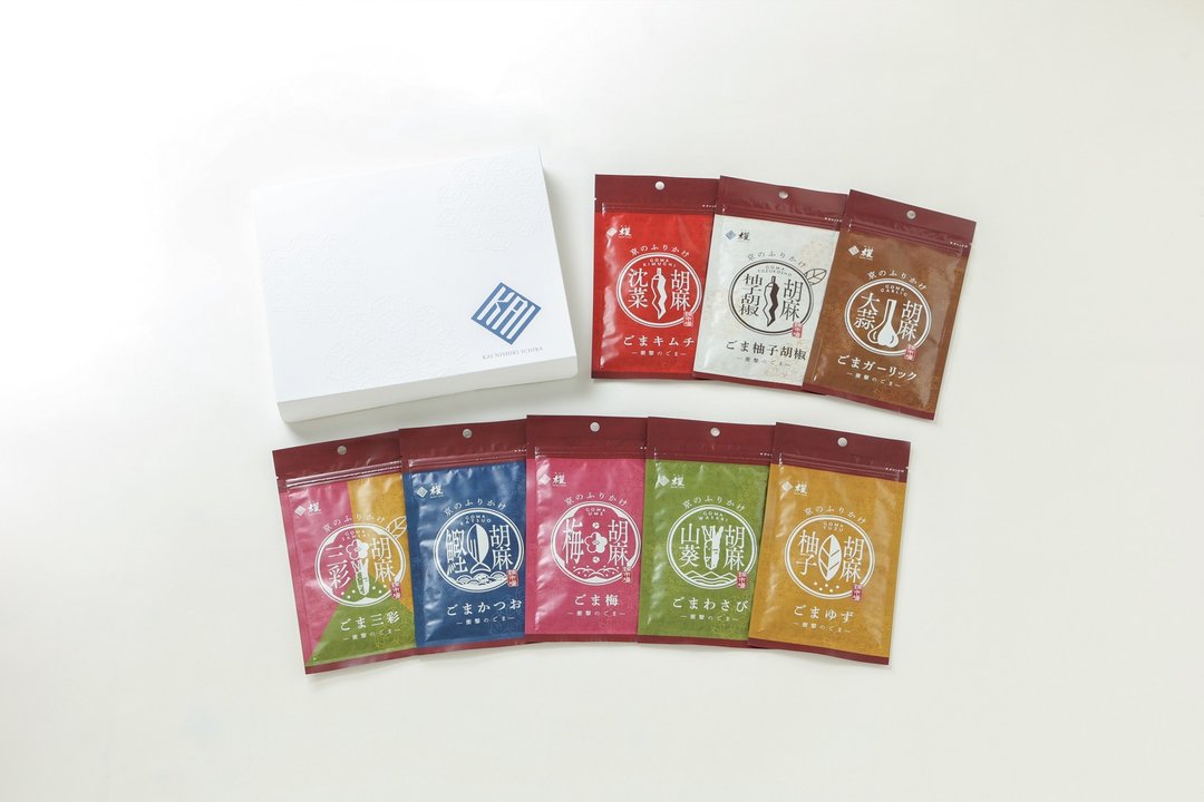 【日本直送】锦市场棹KAI | 珍味处京风拌饭料 8 选礼盒_G-047 - 酱料/调味料 - 新鲜食材 