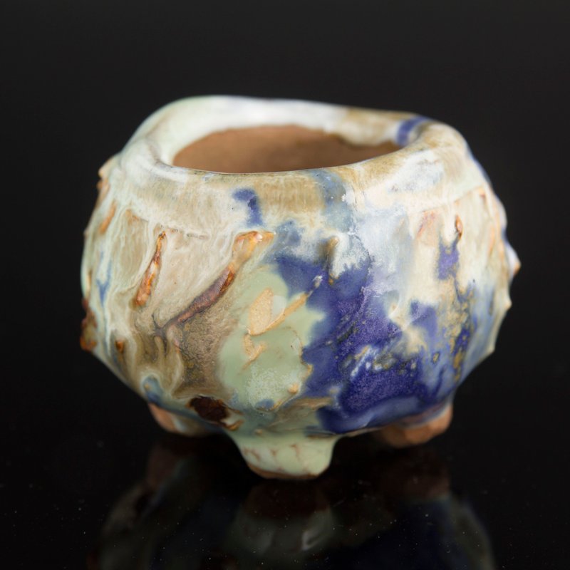 手捏系列 // 手工盆、陶盆、山野草、花器、盆器、多彩 - 花瓶/陶器 - 陶 多色