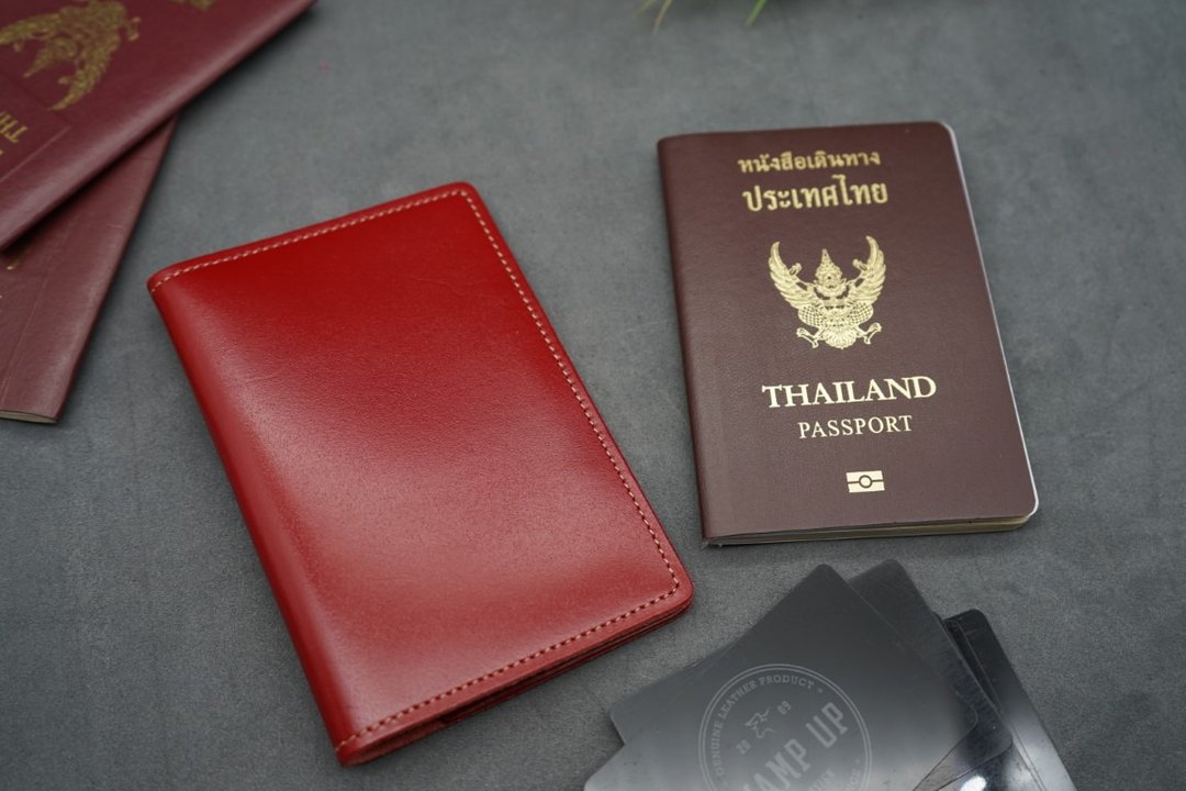 Passport holder(PCO001)(Red) - 其他 - 真皮 