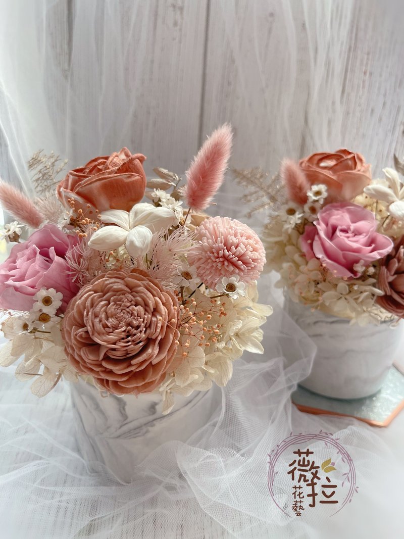 薇拉花艺 Vera flower 干燥花 永生花 不凋花 干燥花礼 干燥盆花 - 干燥花/捧花 - 植物．花 
