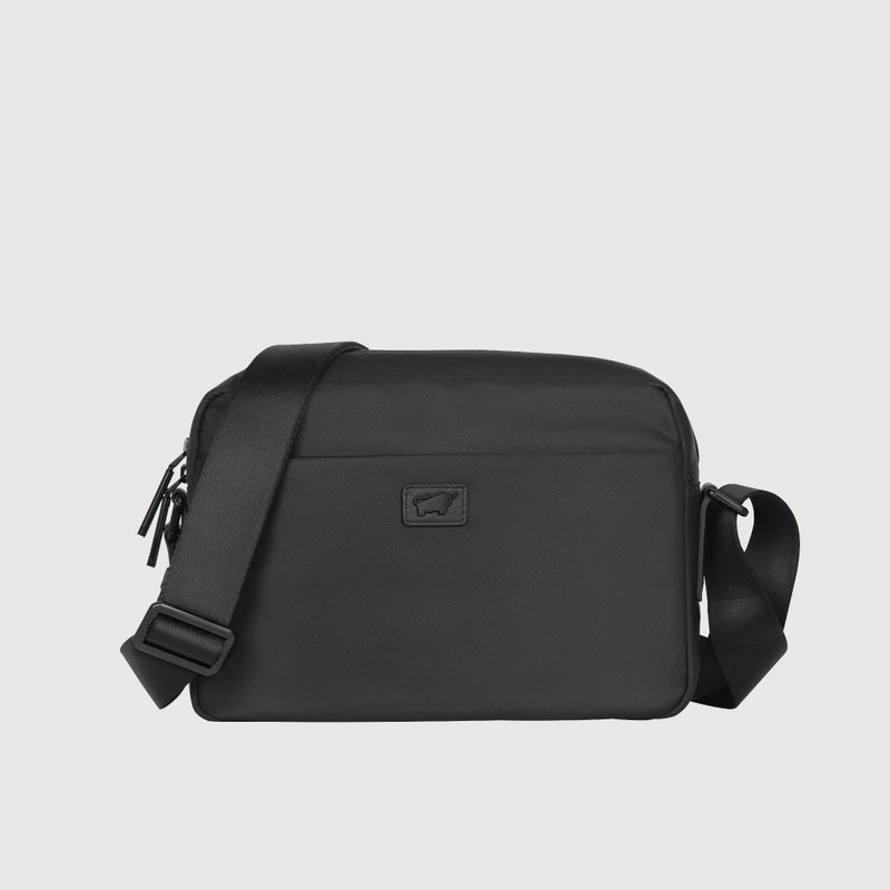 【免费升级送礼包装】亚酷 大斜背包-黑色/BF511-TW62-BK - 侧背包/斜挎包 - 真皮 黑色