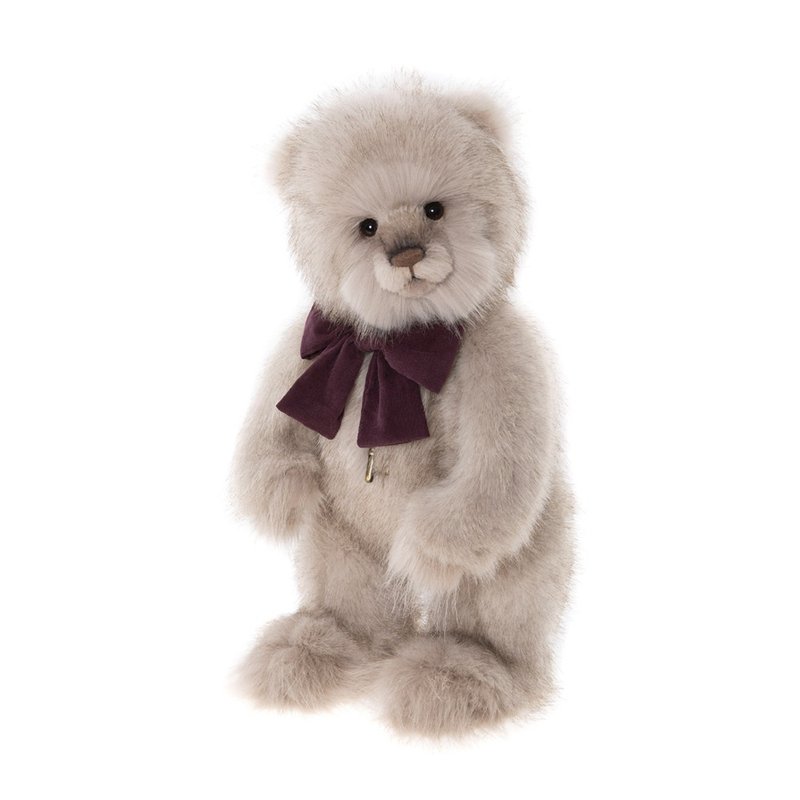 Clarey 手工制作限量动物玩偶 全球限量 Bear 泰迪熊 熊 - 玩偶/公仔 - 聚酯纤维 灰色