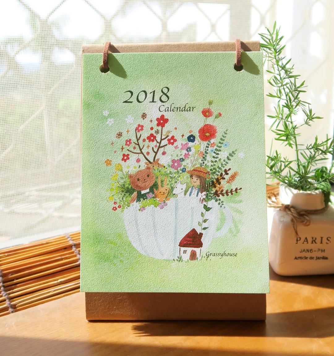 2018小草屋桌历 - 年历/台历 - 纸 