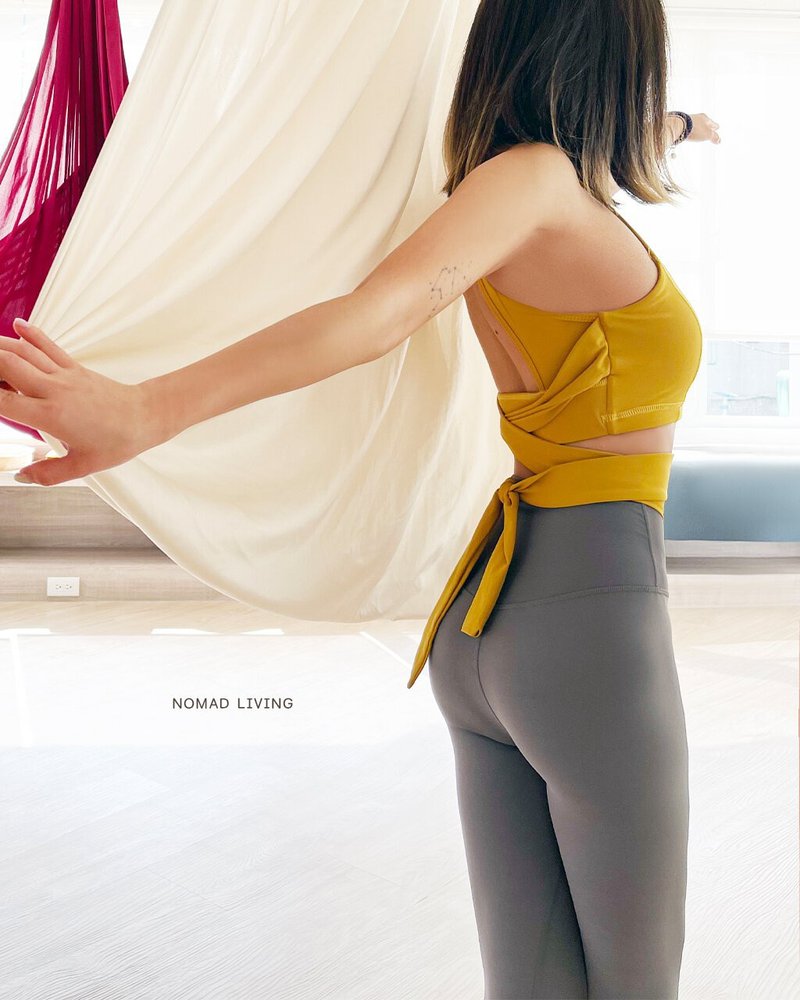 【诺玛严选】【诺玛生活】高腰极致柔感瑜珈裤–银调灰 - 女装瑜珈服 - 其他材质 