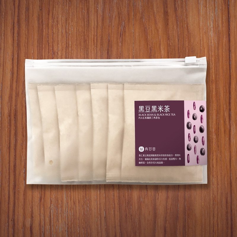 有甘田 x 舞间茶心 │ 黑豆黑米茶 - 茶 - 新鲜食材 咖啡色
