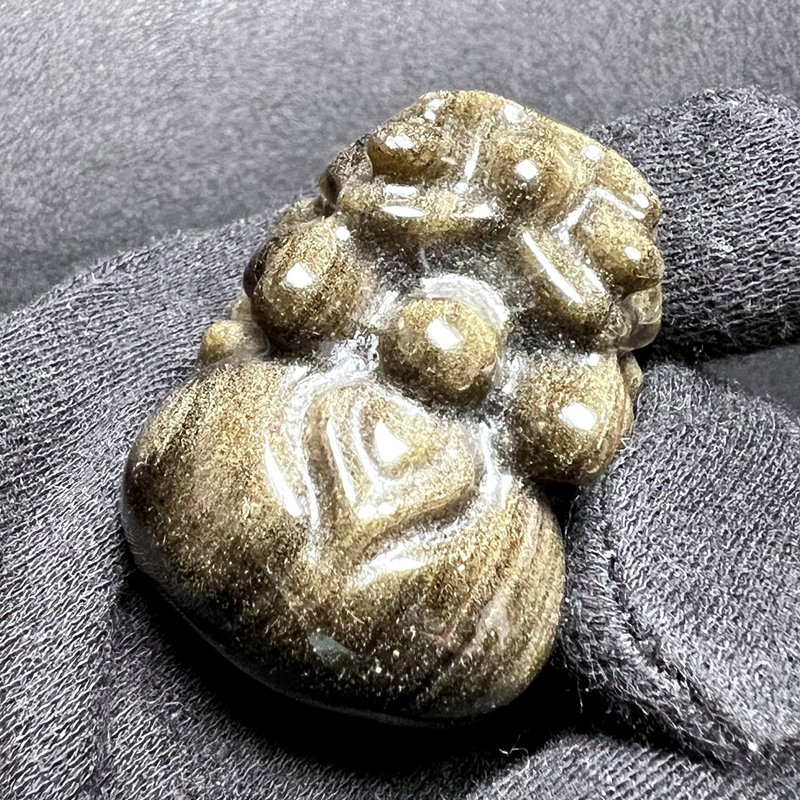 咬钱。摆件 貔貅 一图一物 疗愈 摆件 l 金曜石 福利品  l - 摆饰 - 水晶 