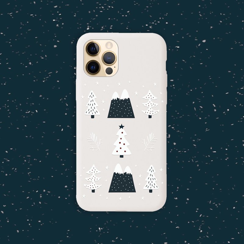 白色圣诞 圣诞系列 防摔手机壳 CSAJ18 - 手机壳/手机套 - 硅胶 多色