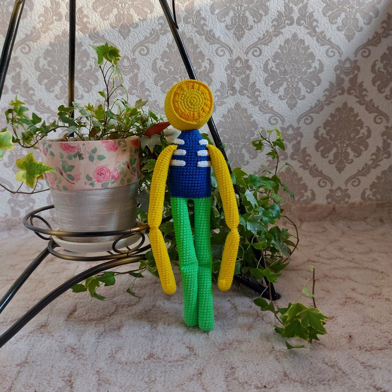 Roblox Doors Noob Figure toy - 玩具/玩偶 - 棉．麻 黄色