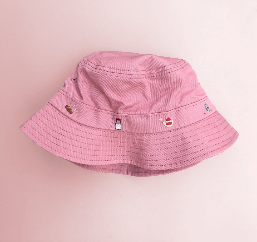 Bucket Hats / Happy meals - 帽子 - 棉 粉红色