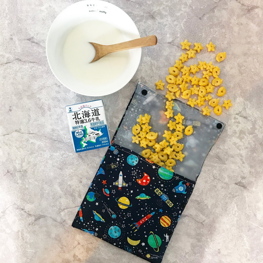 🍞环保食物袋//面包袋 星空PATTERN - 露营用品 - 棉 透明