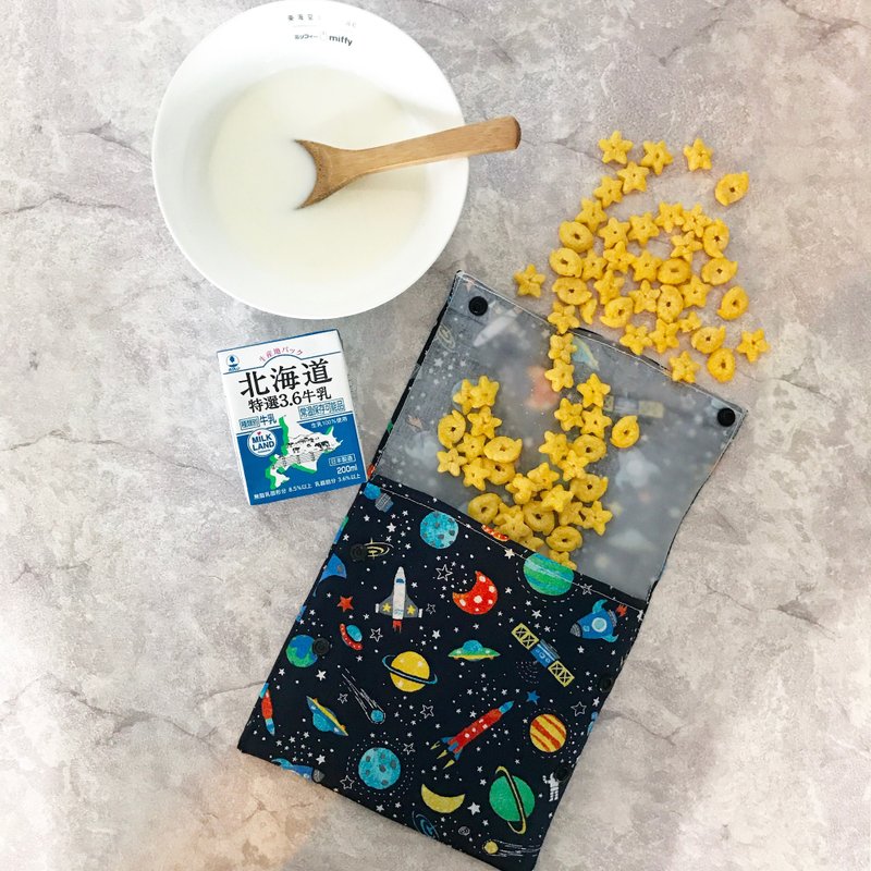 🍞环保食物袋//面包袋 星空PATTERN - 露营用品 - 棉．麻 透明