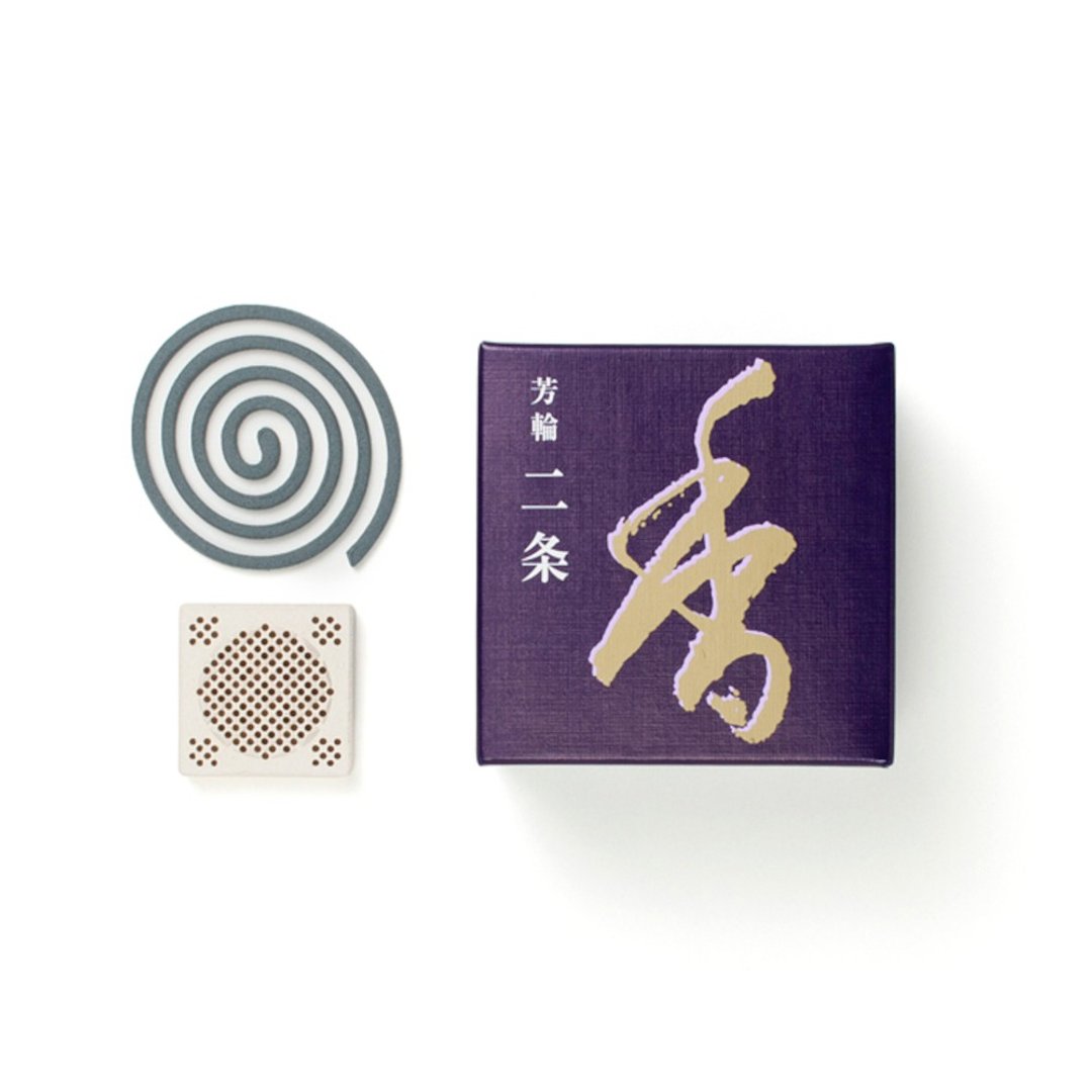 日本【松荣堂】芳轮系列之【二条】环香 Nijo Coil - 香薰/精油/线香 - 浓缩/萃取物 