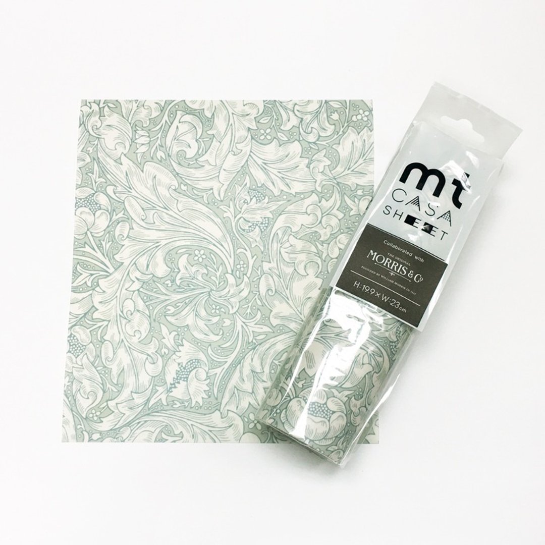 mt William Morris CASA SHEET 装饰壁贴【矢车菊 (MT03WW2301)】 - 墙贴/壁贴 - 纸 灰色