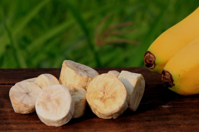 【Raw Market 肉麻吉】太空人水果干-香蕉 - 零食/点心 - 新鲜食材 黄色