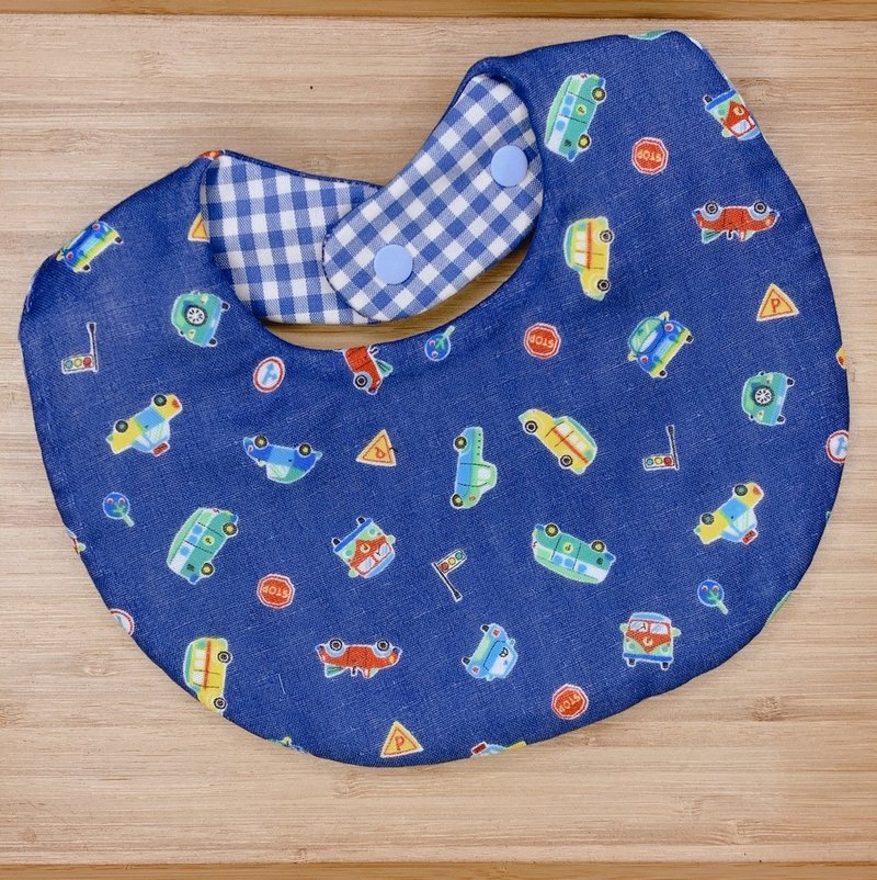 蛋形围兜 / 二重纱与纯棉款 - 围嘴/口水巾 - 其他材质 