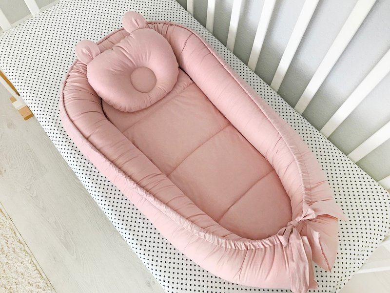 Baby nest,babynest,sleep bed, toddler nest,toddler bed,Infant bed,co Sleeper,Bab - 婴儿床上用品 - 棉．麻 