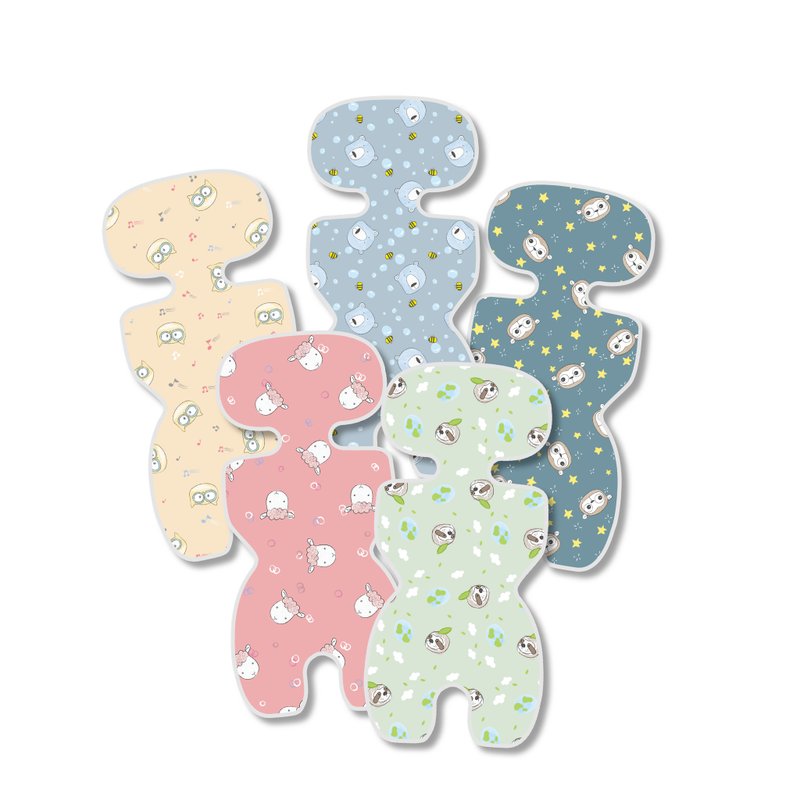 透气推车坐垫 W31xL67xH1.5cm - 婴儿车/手推车 - 聚酯纤维 白色