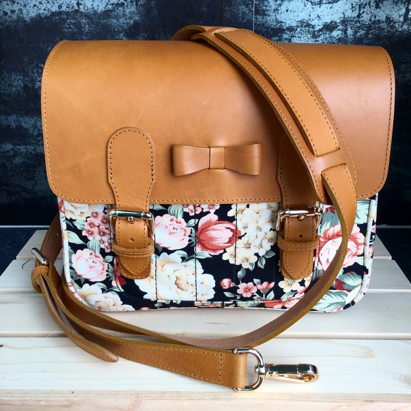 Black Folra  Mirrorless Camera bag Genuine Leather - 相机包/相机袋 - 真皮 黑色