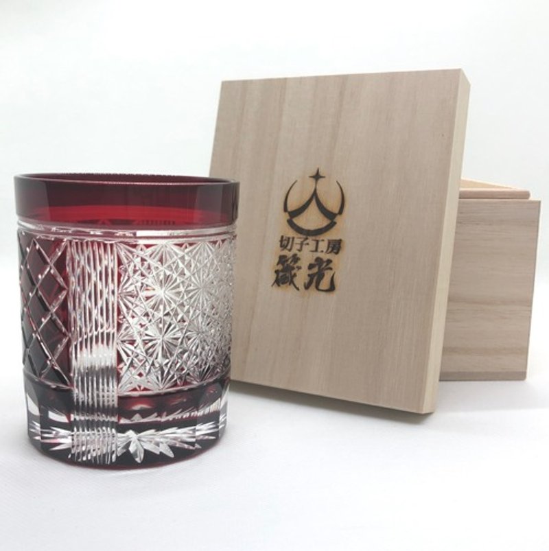 Yarai和菊花岩石玻璃 - 茶具/茶杯 - 玻璃 