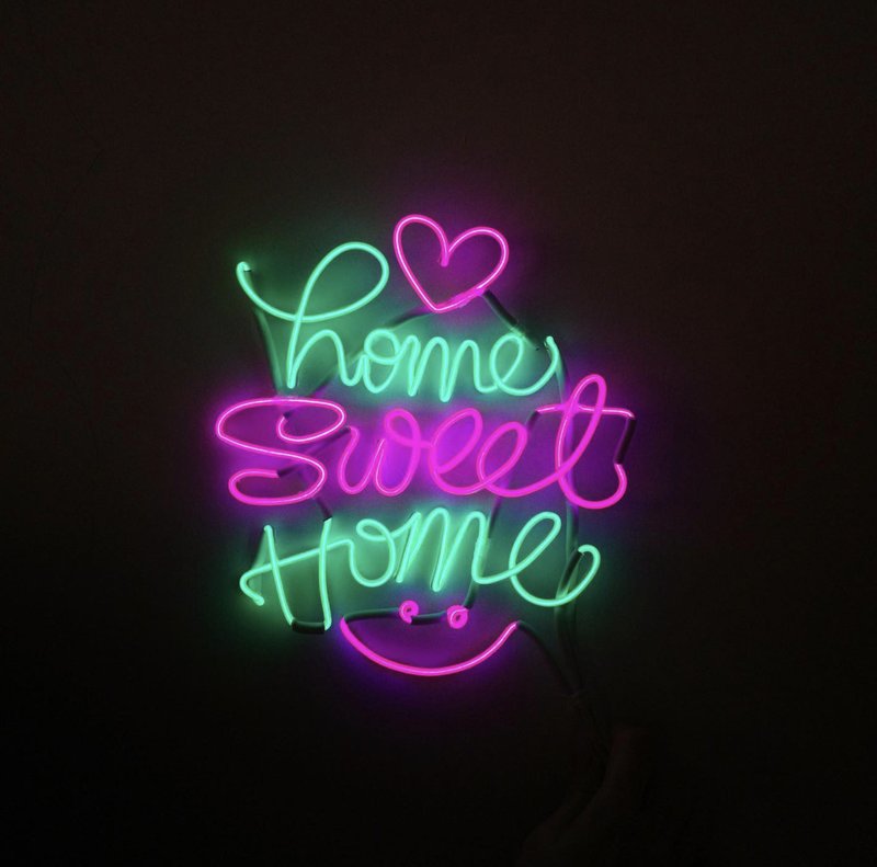 neonlite 定制霓虹文字图案灯 /HomeSweetHome/ - 灯具/灯饰 - 塑料 粉红色