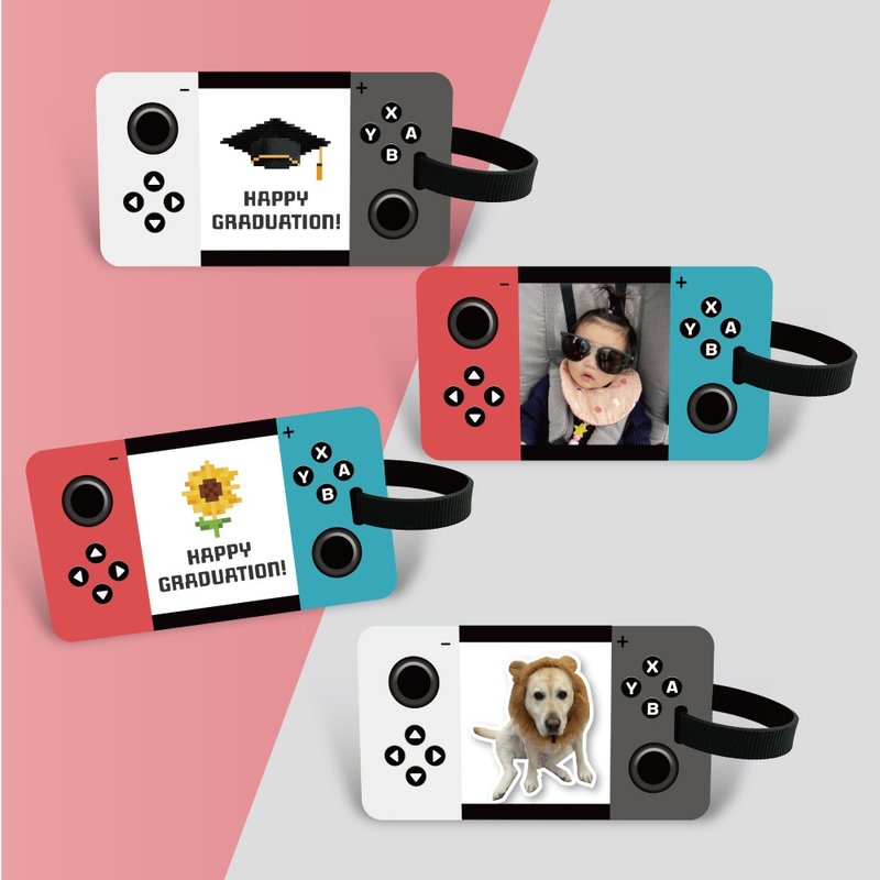 【游戏机】行李吊牌 / 生日礼物 / 定制化 /  纪念品 /  创意 - 行李吊牌 - 塑料 多色