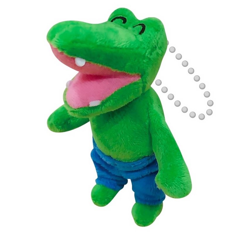 【100 WANI】一百天鳄鱼官方授权周边产品 鳄鱼毛绒公仔钥匙扣 - 玩偶/公仔 - 棉．麻 多色