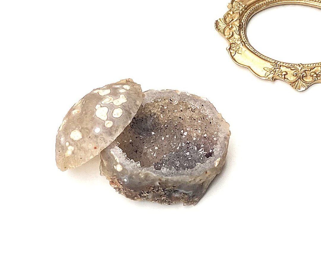 招财避邪-天然玛瑙聚宝盆 办公室 家居 疗愈摆件 可消磁晶石饰品 - 其他 - 水晶 多色
