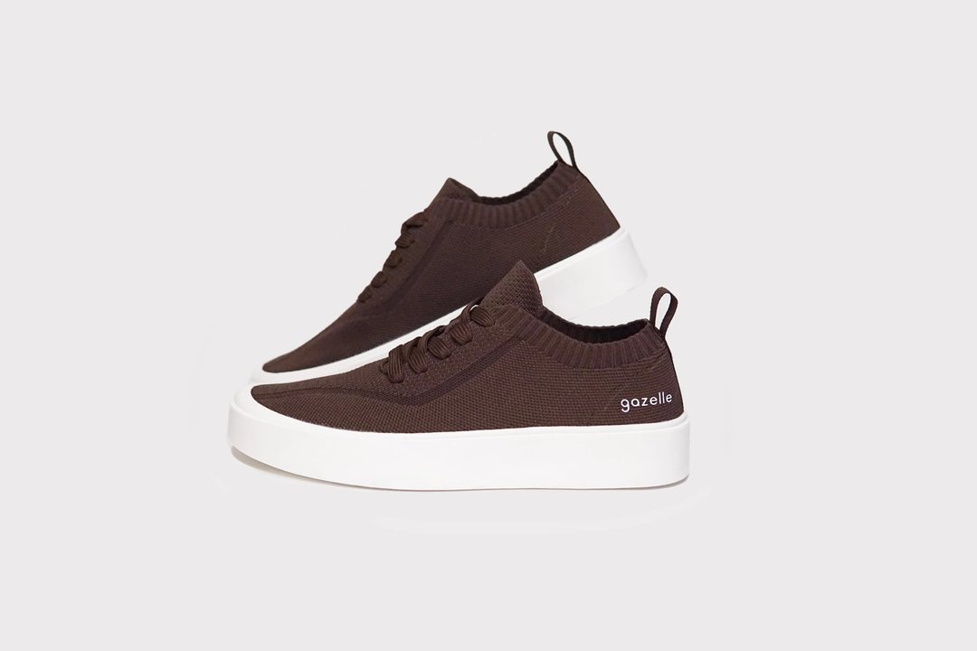 Marshmallow Eco Sneakers Coca 棉花糖环保运动鞋巧克力色 - 女款运动鞋/球鞋 - 其他材质 蓝色
