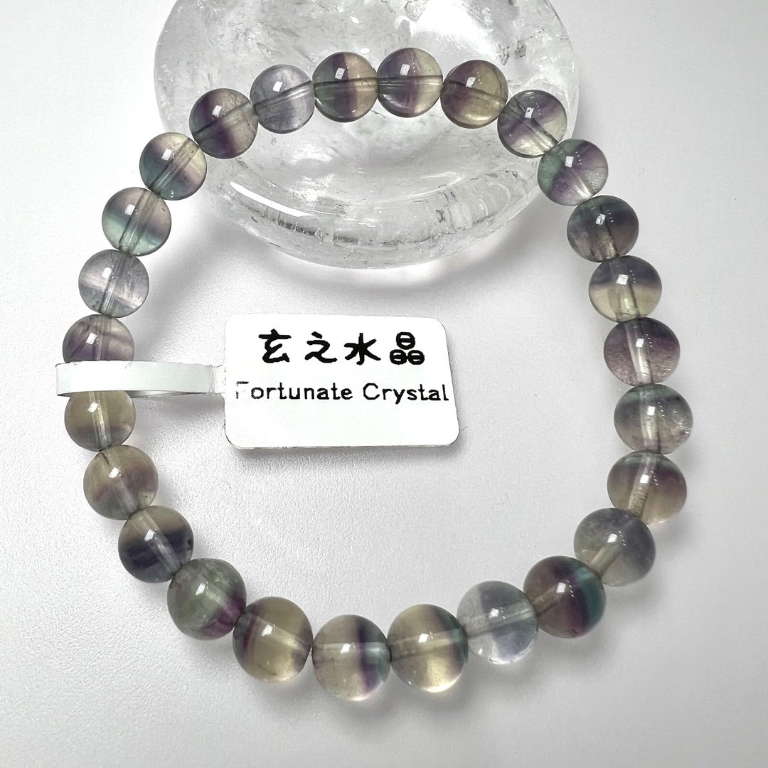彩萤石手串 | 水晶 | 水晶手串 | 水晶手链 | 水晶手链 - 手链/手环 - 水晶 多色