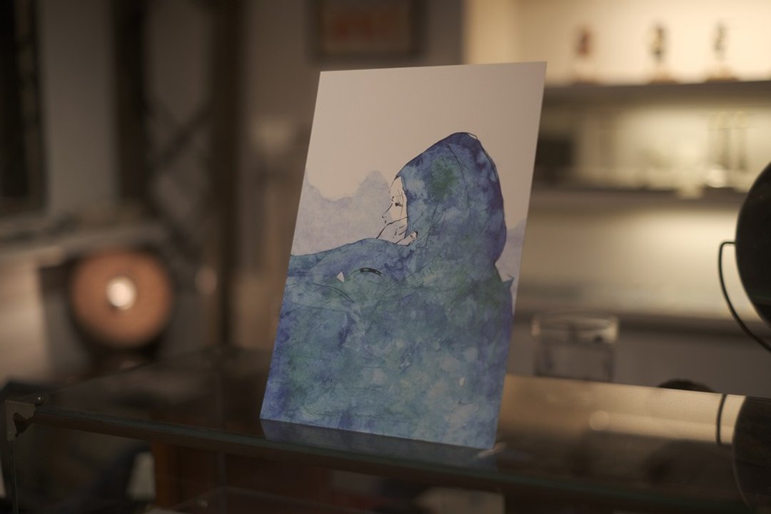 Poster suffering the sea - 海报/装饰画/版画 - 纸 蓝色