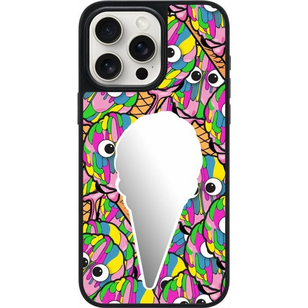 Ryan San 冰淇淋 iPhone16 Pro Max Samsung S25 镜面防摔手机壳 - 手机壳/手机套 - 塑料 多色