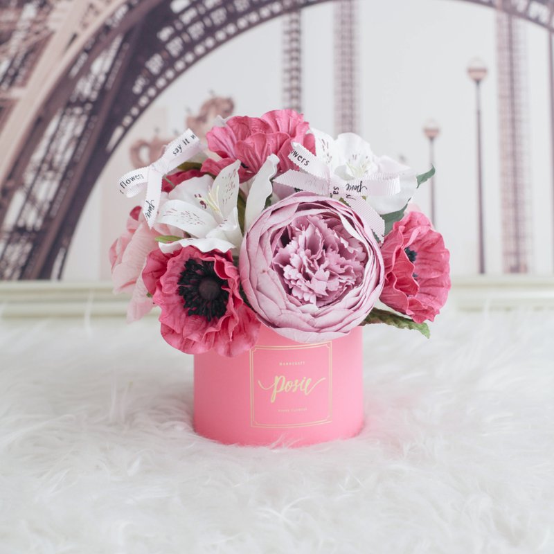 CINDERELLA - Aromatic Large Gift Box - 摆饰 - 纸 粉红色