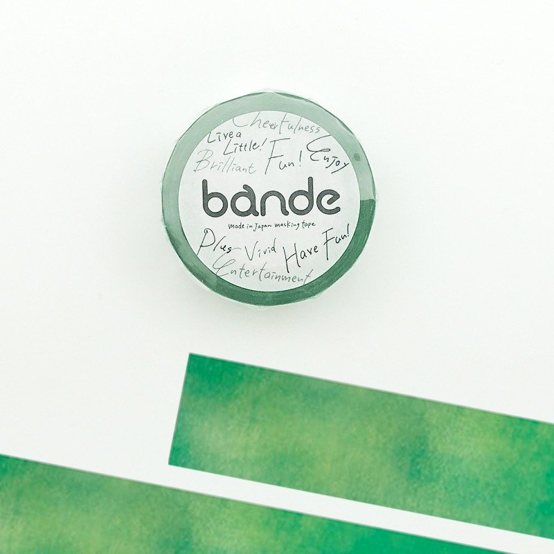 日本 bande 花草园-森林绿意 和纸胶带 - 纸胶带 - 纸 绿色