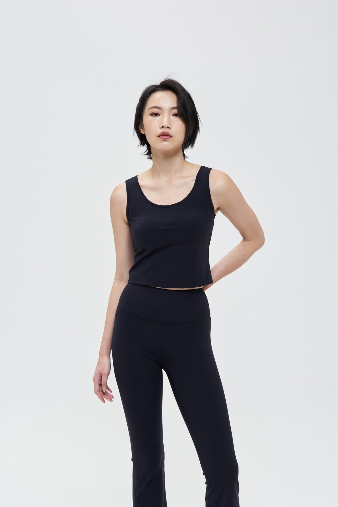 ULTIMATE POWER COLLECTION - LUXLITE Wireless Tank Bra - 女装运动衣 - 尼龙 黑色