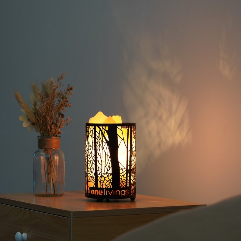 ONELIVINGS PEBBLES 喜马拉雅盐灯 - 灯具/灯饰 - 其他金属 粉红色