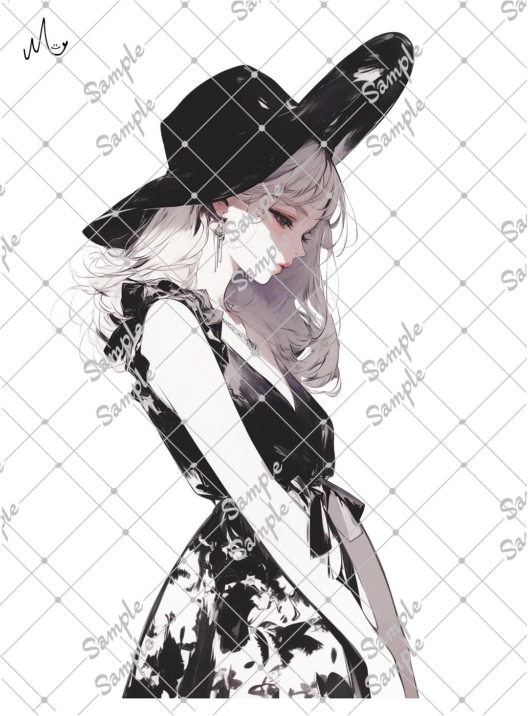 原创人物贴纸 10月新品 - 贴纸 - 纸 