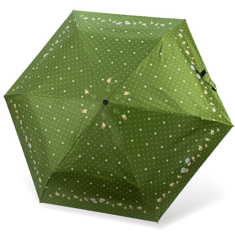 【伞电侠】省力自动开收伞 – 珍珠奶柴 军绿色 - 雨伞/雨衣 - 防水材质 