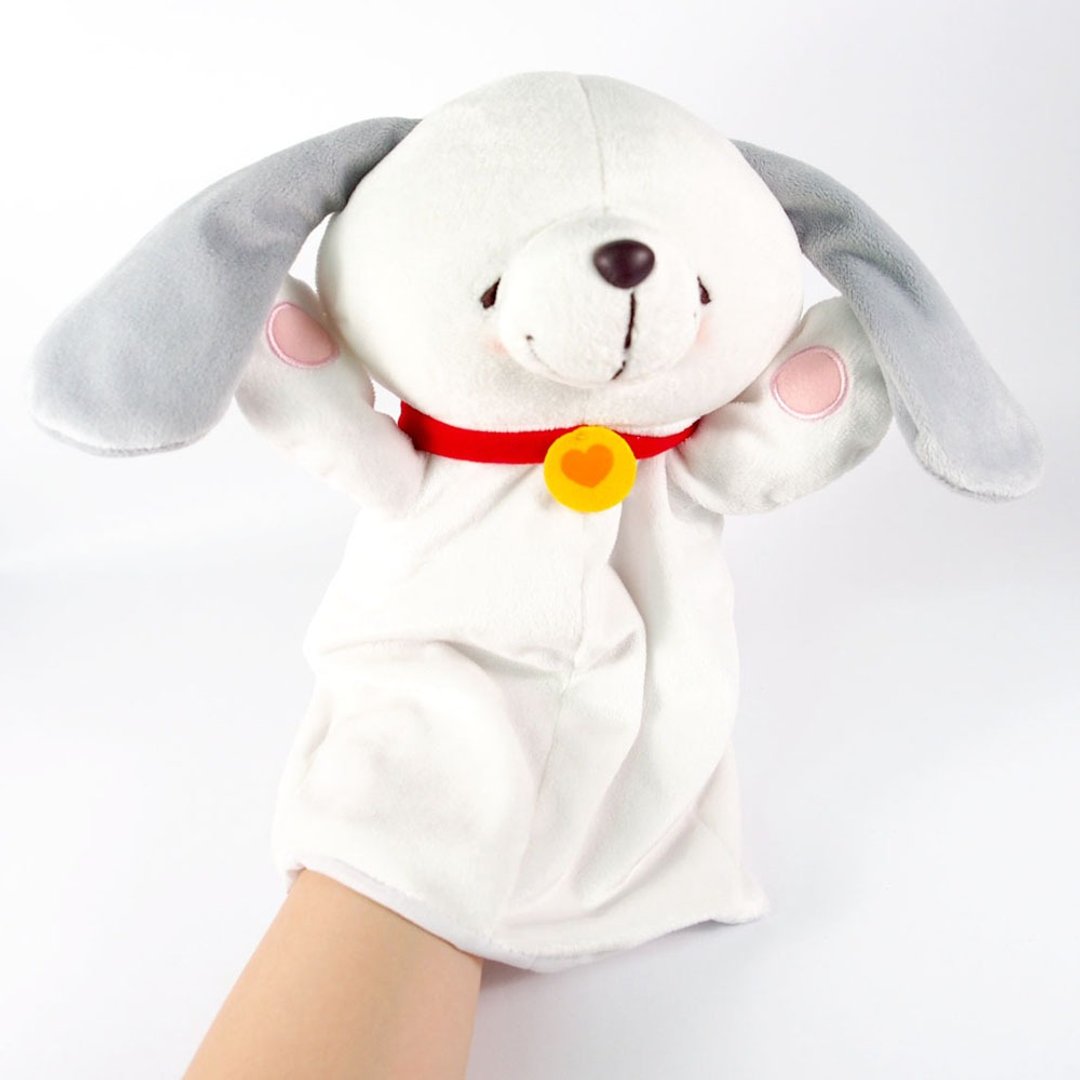 绒毛手偶-狗狗【Hallmark-ForeverFriends 绒毛-宝宝系列】 - 玩具/玩偶 - 其他材质 白色
