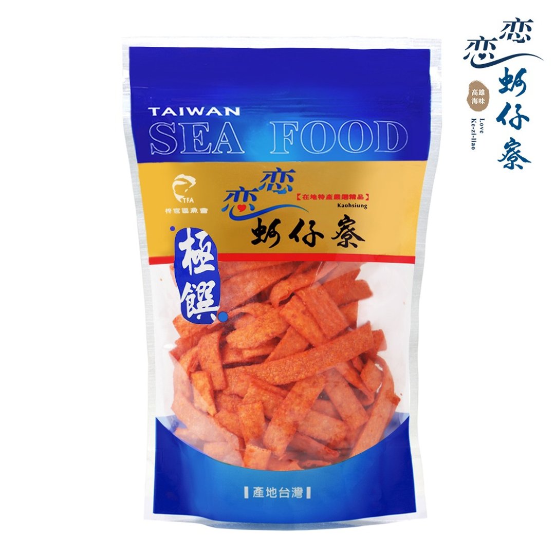 【恋恋蚵仔寮】香之鱼 (120g/包) - 零食/点心 - 塑料 蓝色