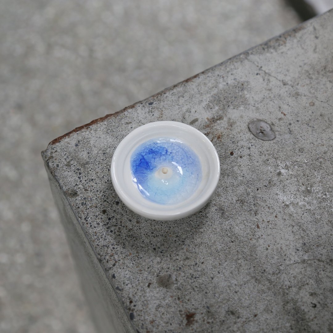 Mini海洋小岛线香座 陶器皿 - 摆饰 - 陶 白色