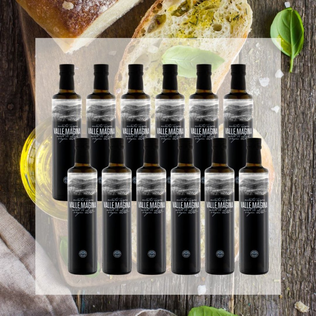 【预购中】VALLE MÁGINA 玛西纳之谷 特级初榨橄榄油 500ml 12 瓶 - 酱料/调味料 - 新鲜食材 
