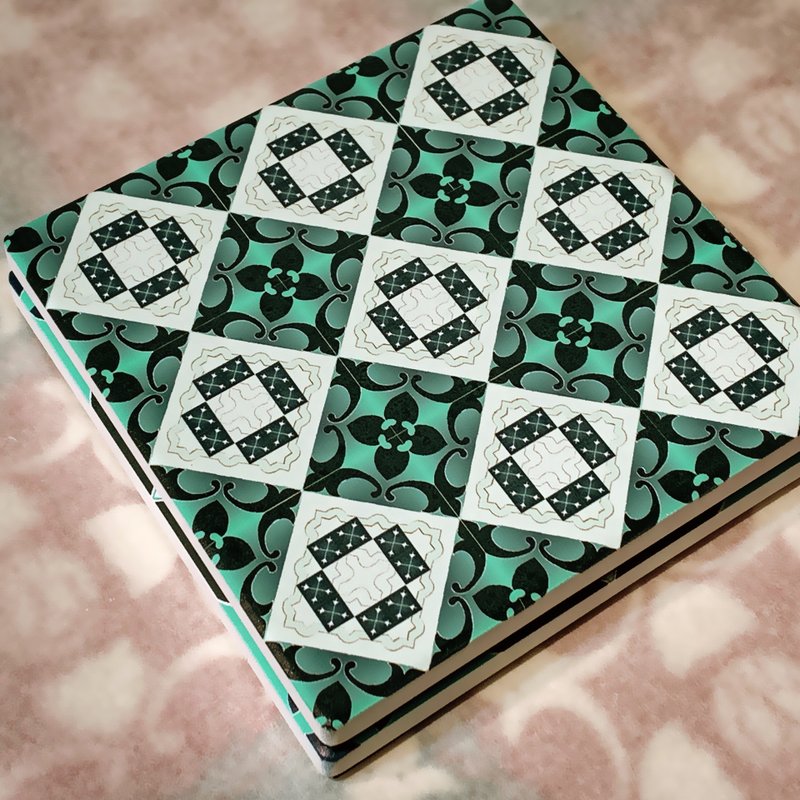 白陶吸水杯垫_亚特兰蒂斯(两款) - 杯垫 - 陶 绿色