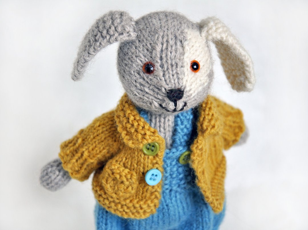 Knitting pattern for puppy dog, Amigurumi dog pattern - 手工艺教程/工具书 - 其他材质 