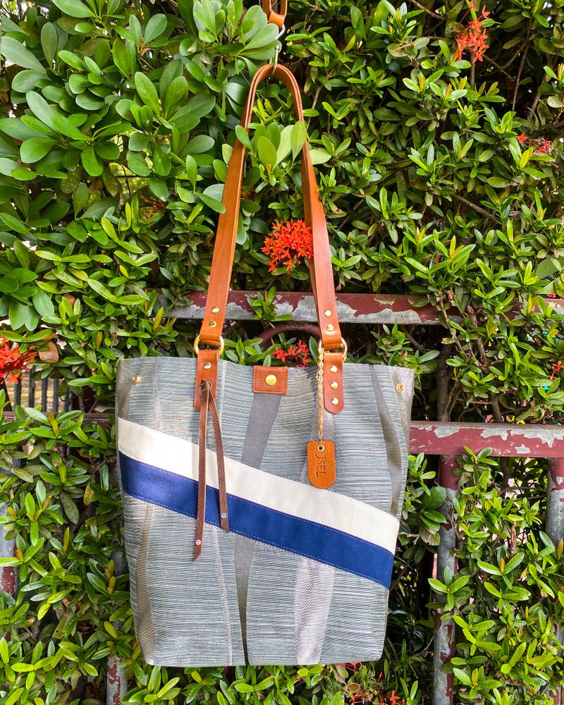 双造型拼接托特包 - 其他 - 其他材质 